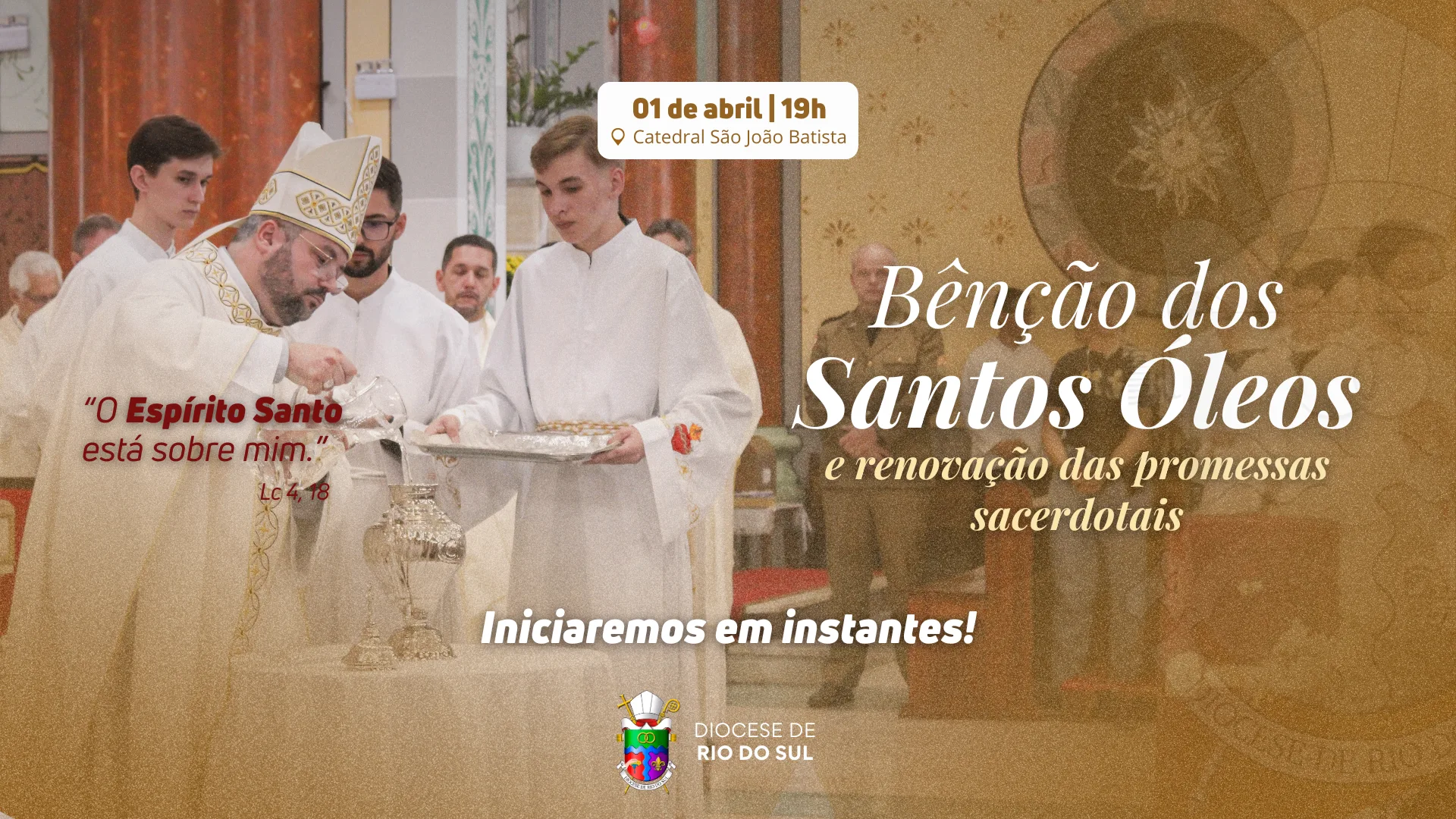 Missa e Benção dos Santos Óleos