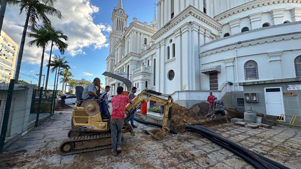 Rumo ao Centenário: Catedral São João Batista prepara melhorias no entorno e mobiliza comunidade