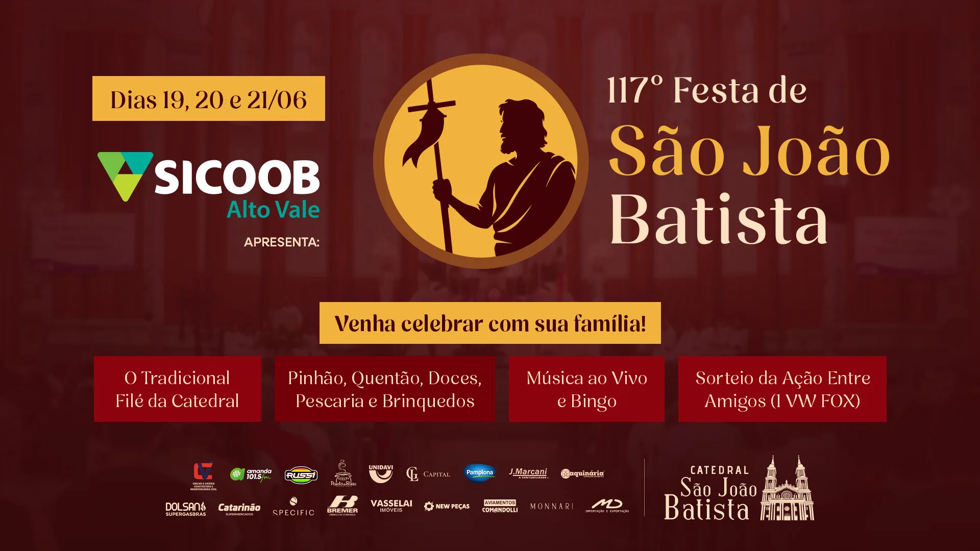 1º Dia da Novena de São João Batista