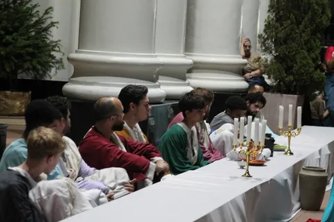 Encenação da Última Ceia - Foto 3